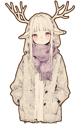 未明の立ち絵